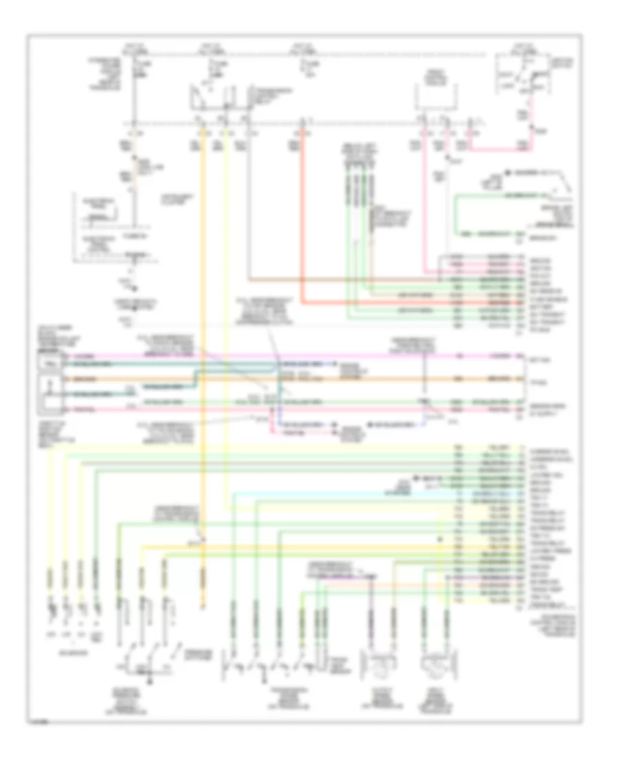 A T Wiring Diagram for Chrysler Town  Country 2004