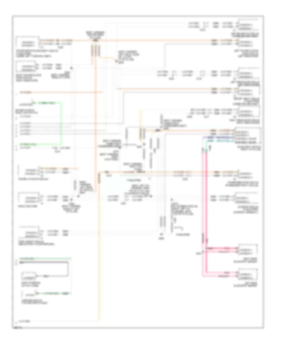 Computer Data Lines Wiring Diagram 2 of 2 for Chrysler Town  Country Limited 2011