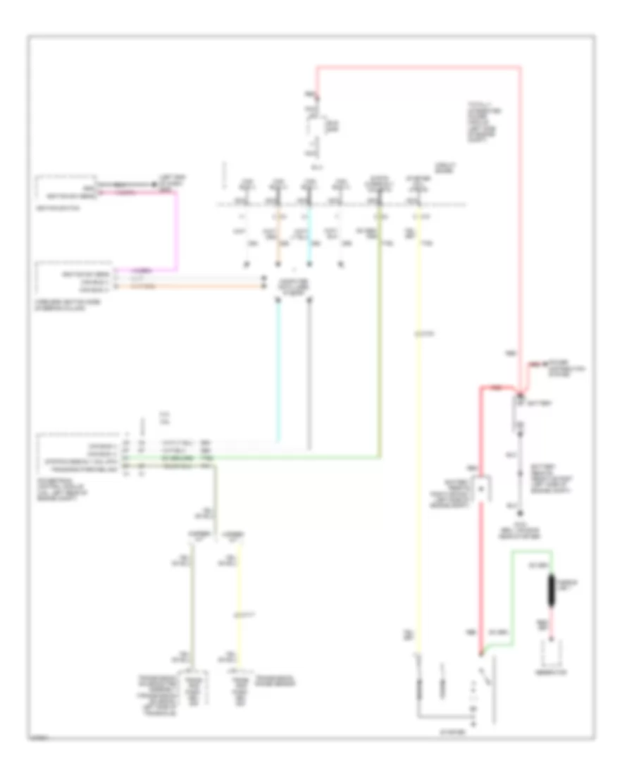 Starting Wiring Diagram for Chrysler 200 Limited 2012