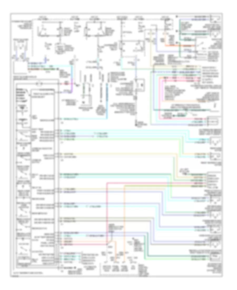 Automatic A C Wiring Diagram for Chrysler Town  Country LX 2004