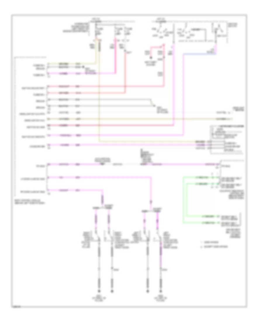 Warning Systems Wiring Diagram for Chrysler Town  Country 2006