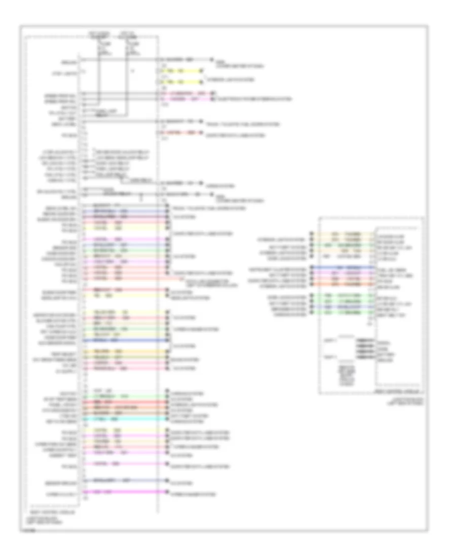 Body Computer Wiring Diagrams for Chrysler 300M 2000