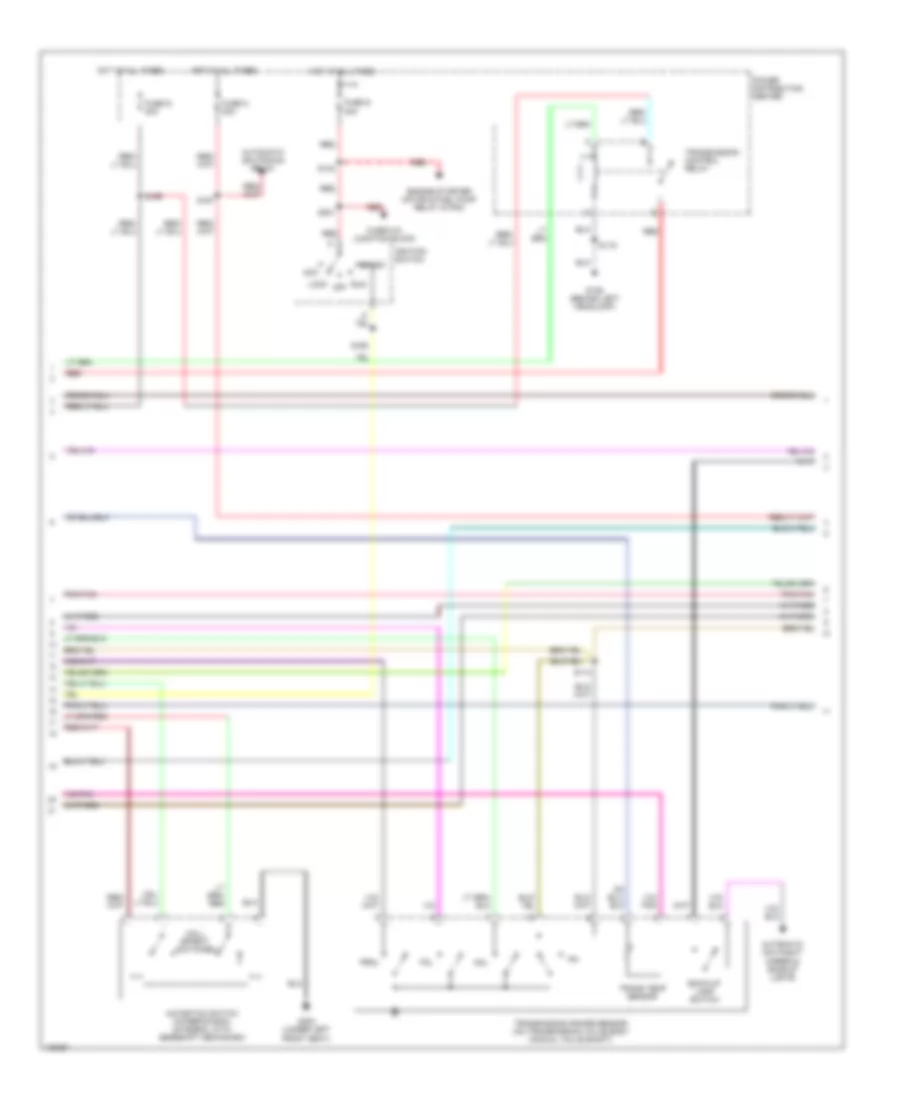 A T Wiring Diagram 2 of 3 for Chrysler 300M 2000