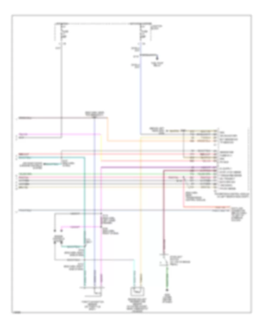 A T Wiring Diagram 3 of 3 for Chrysler 300M 2000