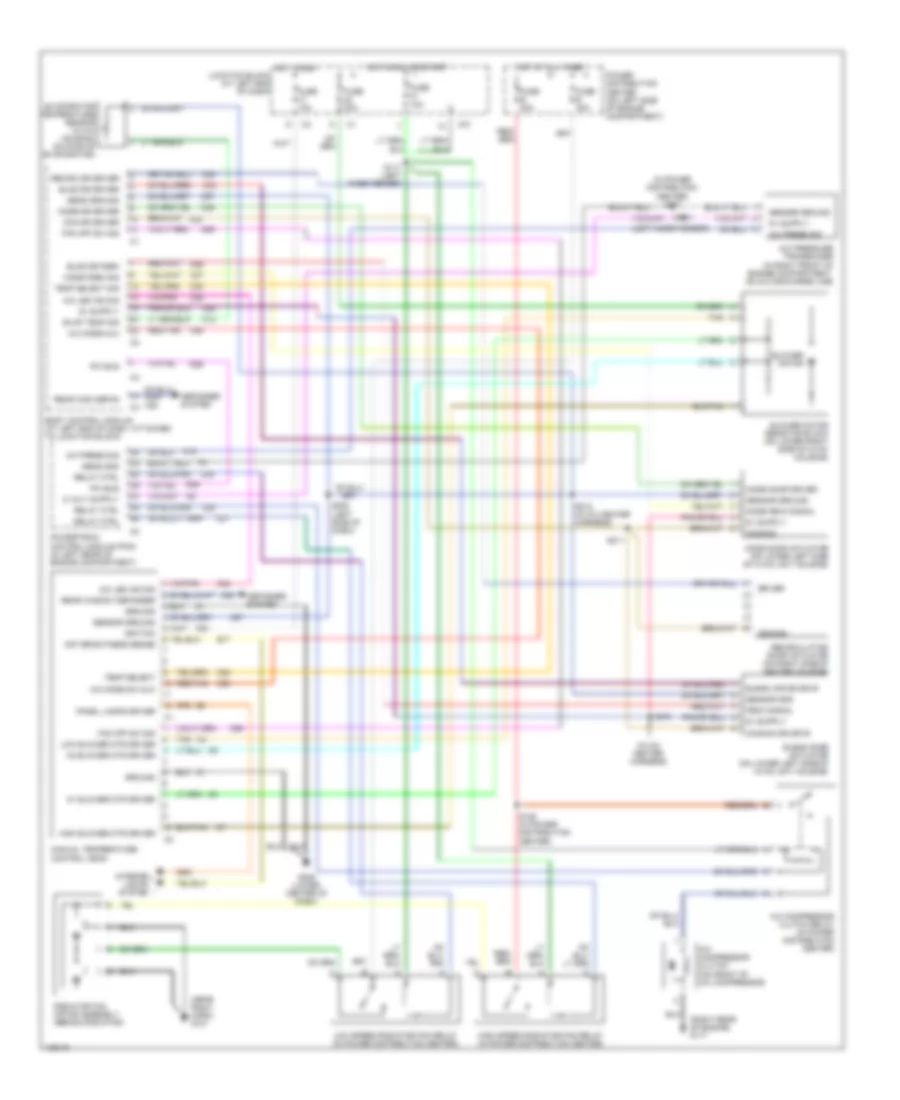 Manual AC Wiring Diagram for Chrysler Concorde LXi 2000