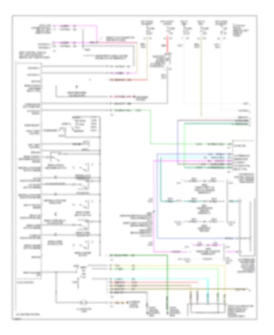 Manual A C Wiring Diagram 1 of 3 for Chrysler Grand Voyager 2000