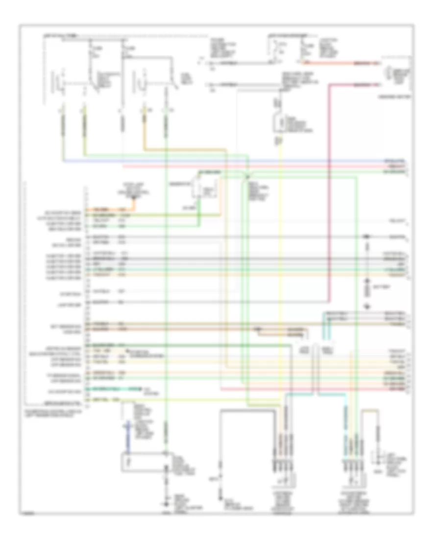 3 0L Engine Performance Wiring Diagrams 1 of 3 for Chrysler Grand Voyager 2000