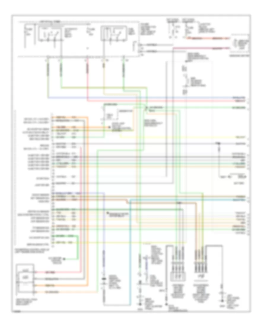 3 3L Flex Fuel Engine Performance Wiring Diagrams 1 of 3 for Chrysler Grand Voyager 2000