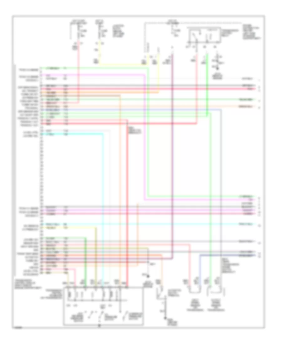 A T Wiring Diagram 1 of 2 for Chrysler Grand Voyager 2000