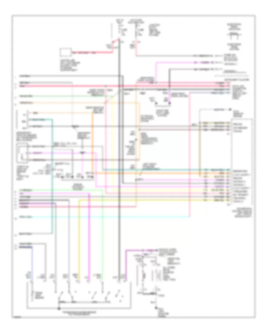 A T Wiring Diagram 2 of 2 for Chrysler Grand Voyager 2000