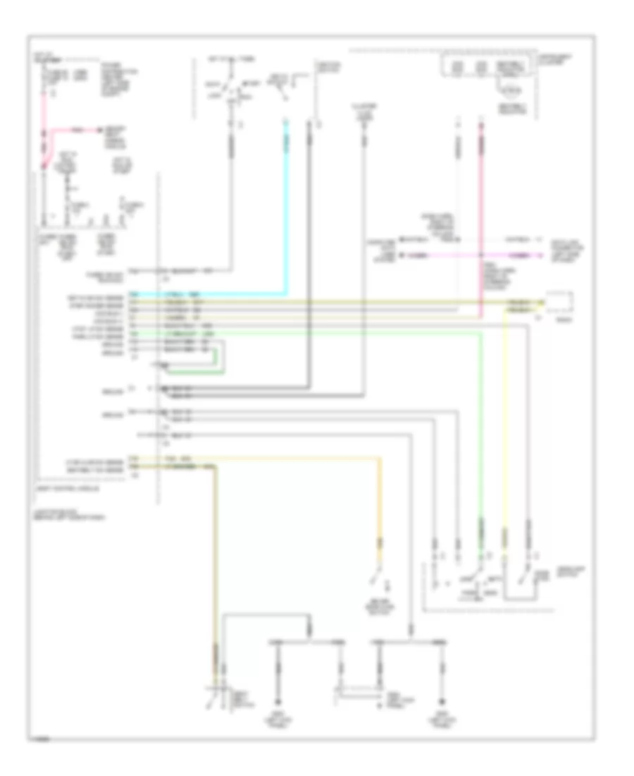 Warning System Wiring Diagrams for Chrysler Grand Voyager 2000