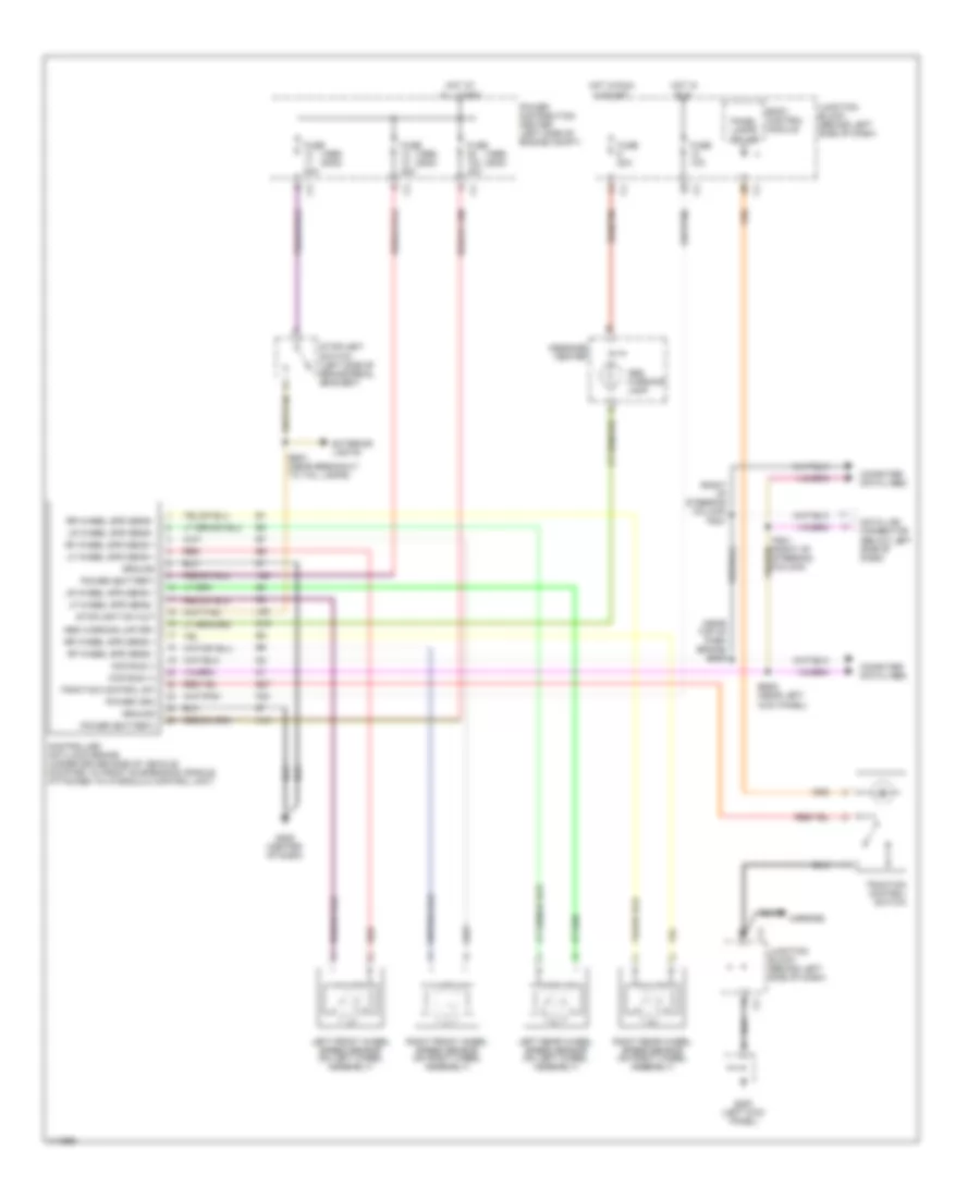 Anti lock Brake Wiring Diagrams for Chrysler Grand Voyager SE 2000