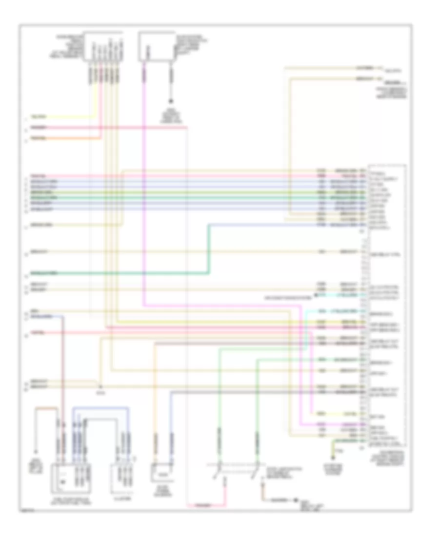 6.1L, Engine Performance Wiring Diagram (4 of 4) for Chrysler 300 2007