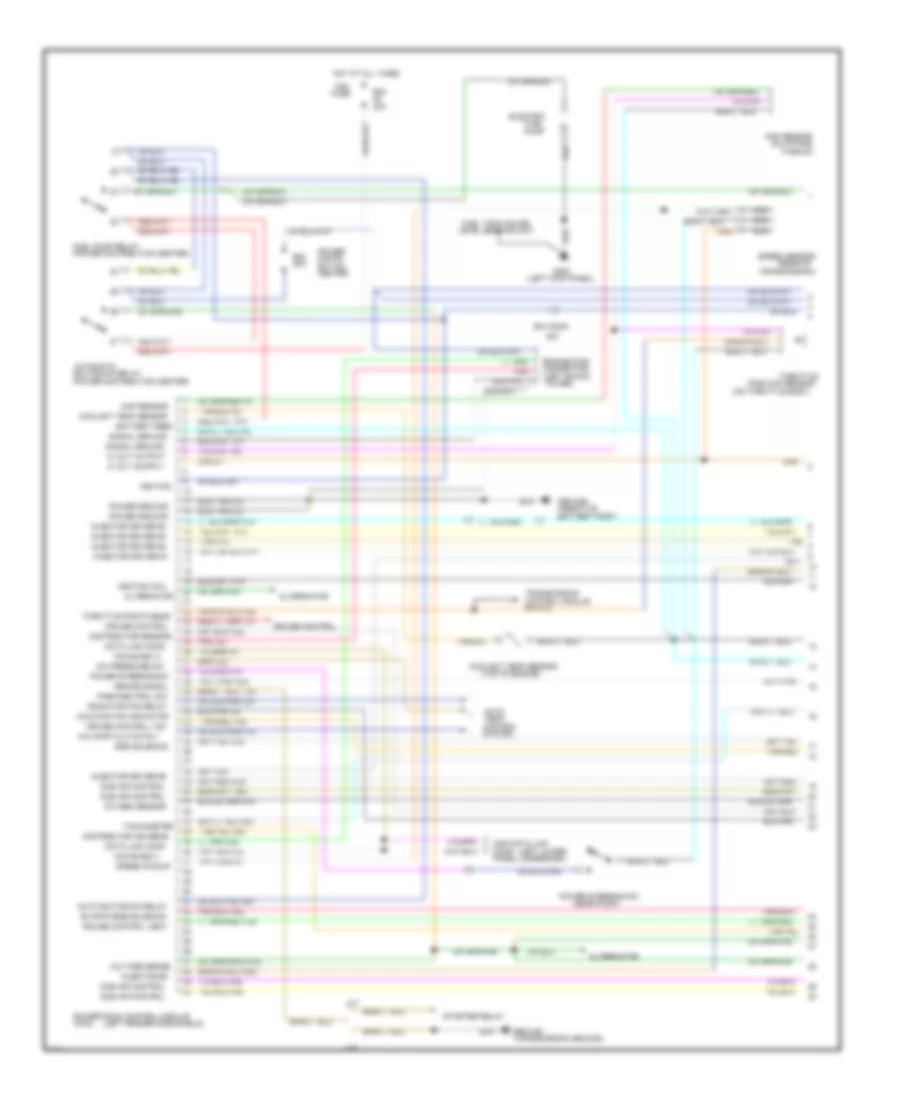 3 0L Engine Performance Wiring Diagrams 1 of 2 for Chrysler LeBaron GTC 1994