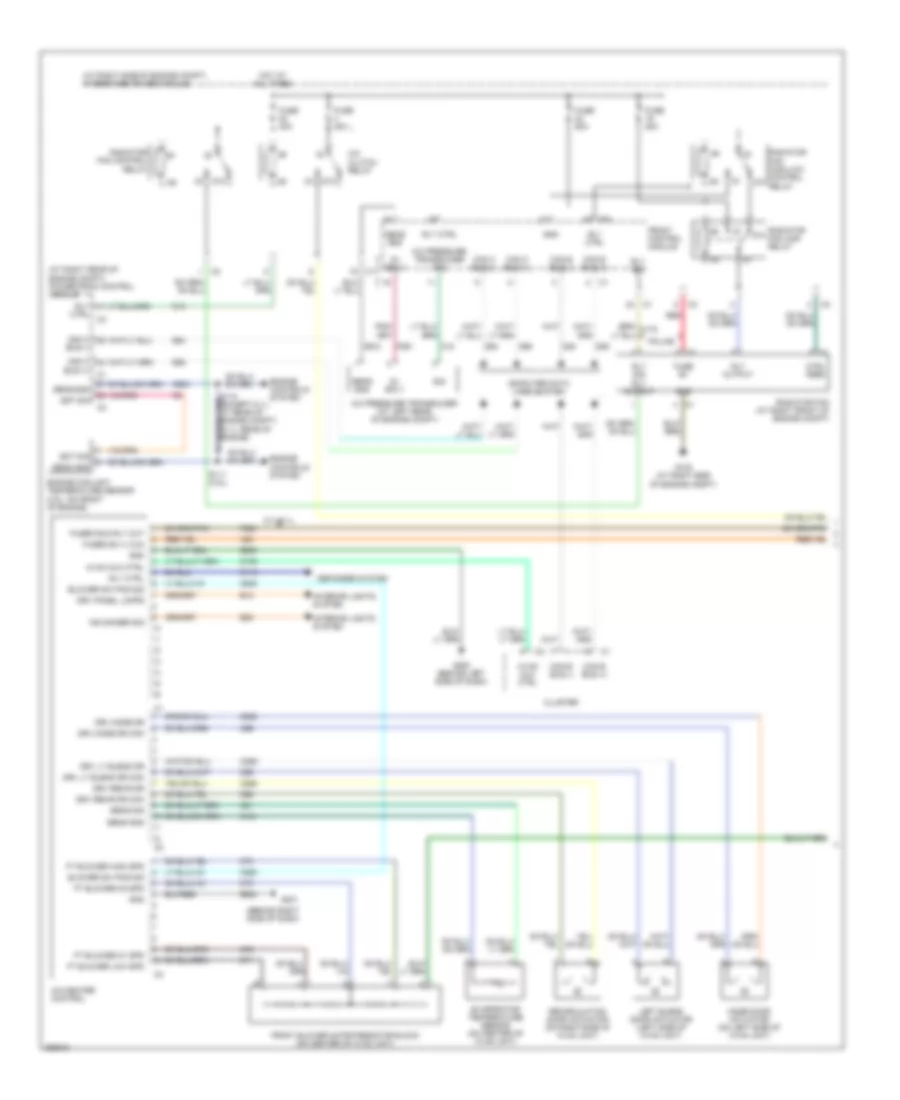 Manual AC Wiring Diagram (1 of 2) for Chrysler 300 C 2007