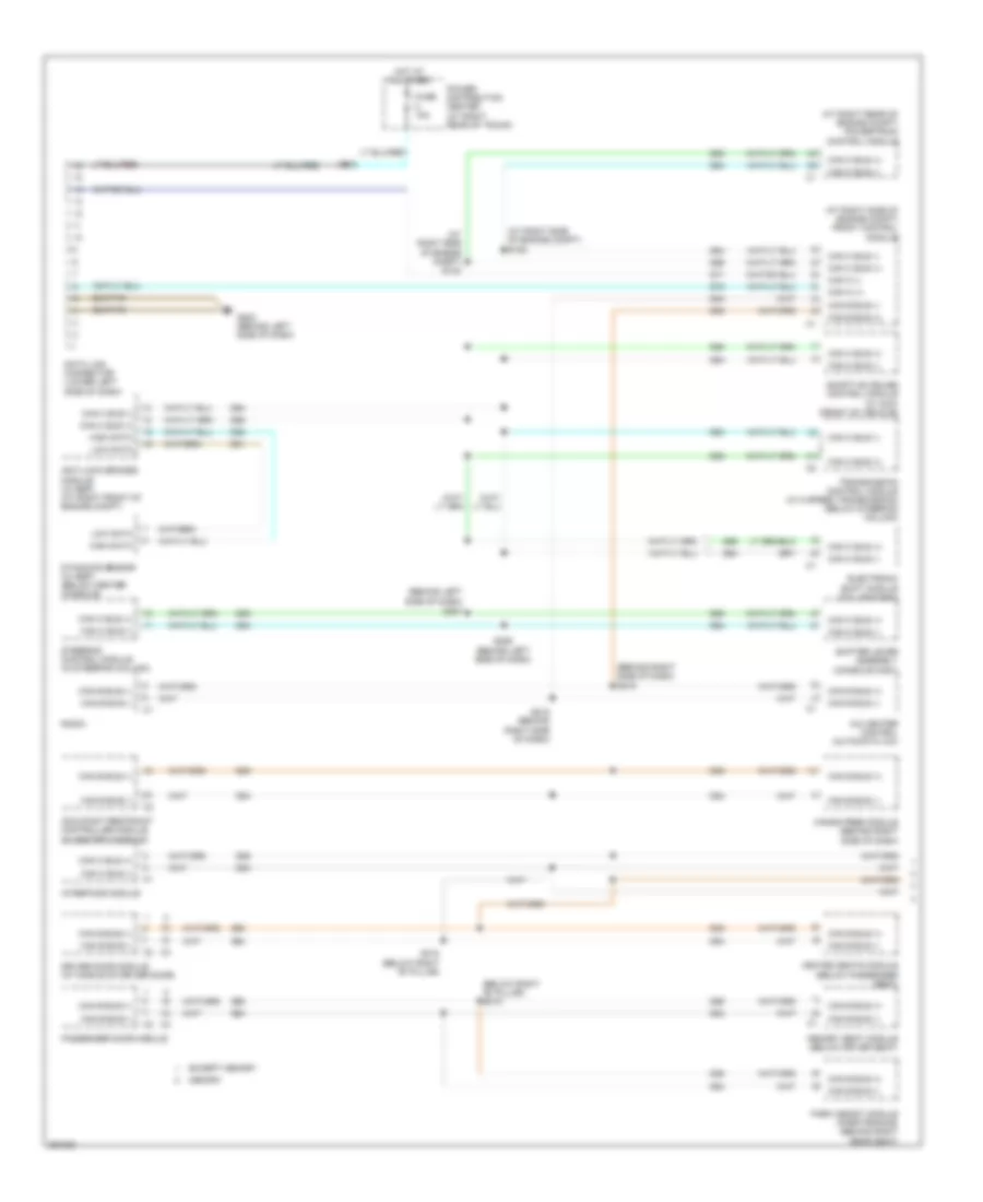 Computer Data Lines Wiring Diagram 1 of 2 for Chrysler 300 C 2007