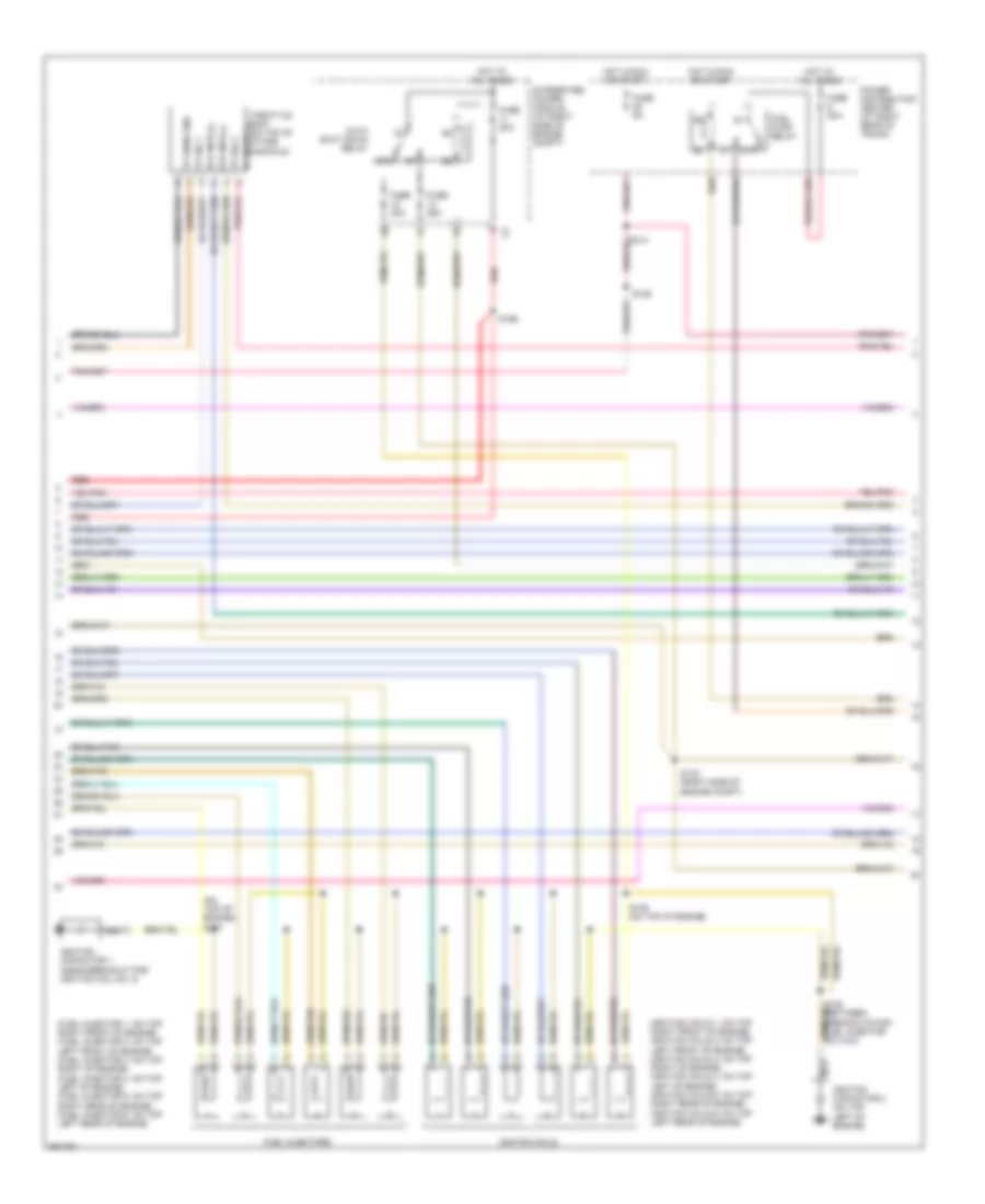 2.7L, Engine Performance Wiring Diagram (2 of 5) for Chrysler 300 C 2007