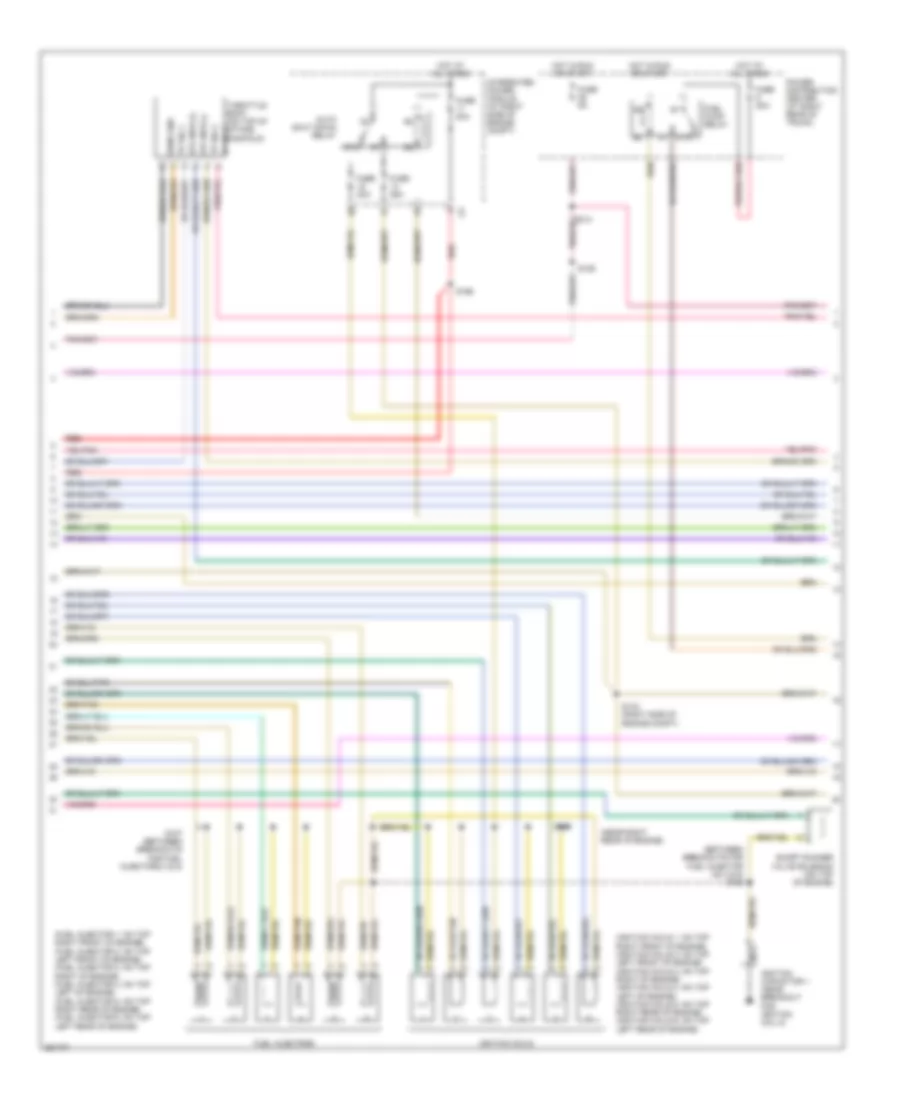 3.5L, Engine Performance Wiring Diagram (2 of 5) for Chrysler 300 C 2007