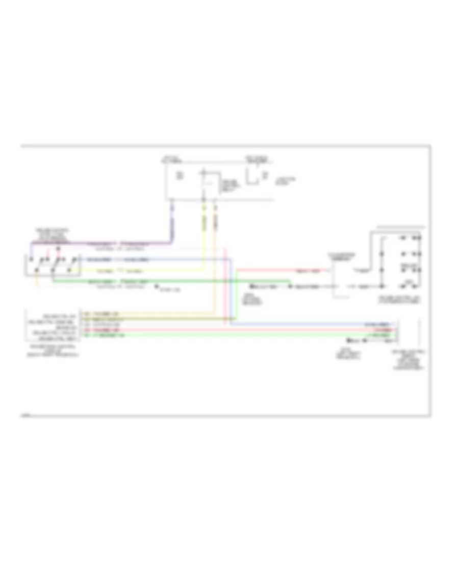 Cruise Control Wiring Diagram for Chrysler LHS 1994