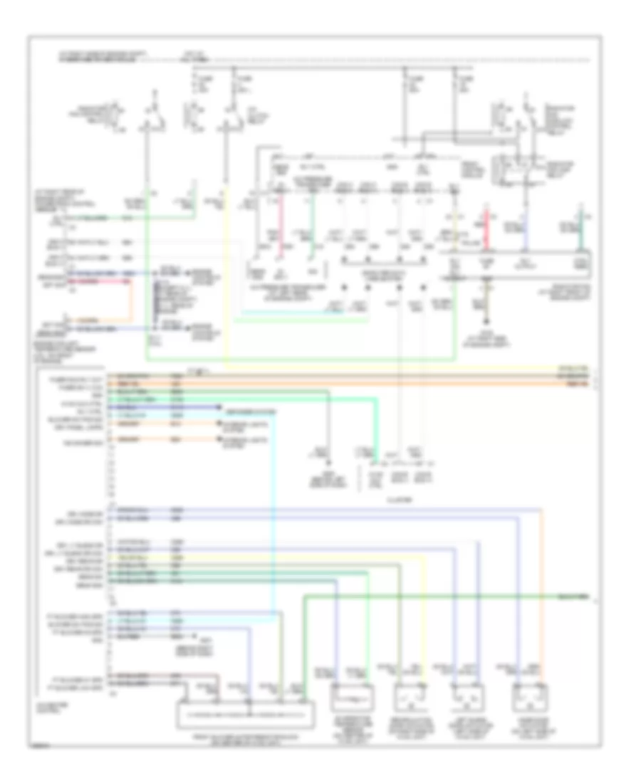 Manual A C Wiring Diagram 1 of 2 for Chrysler 300 Limited 2007