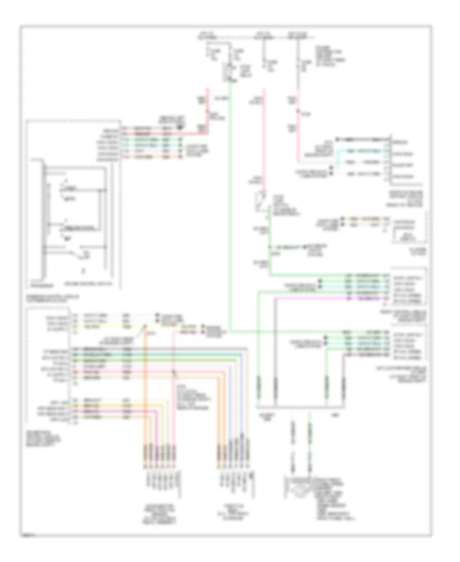 Cruise Control Wiring Diagram for Chrysler 300 Limited 2007