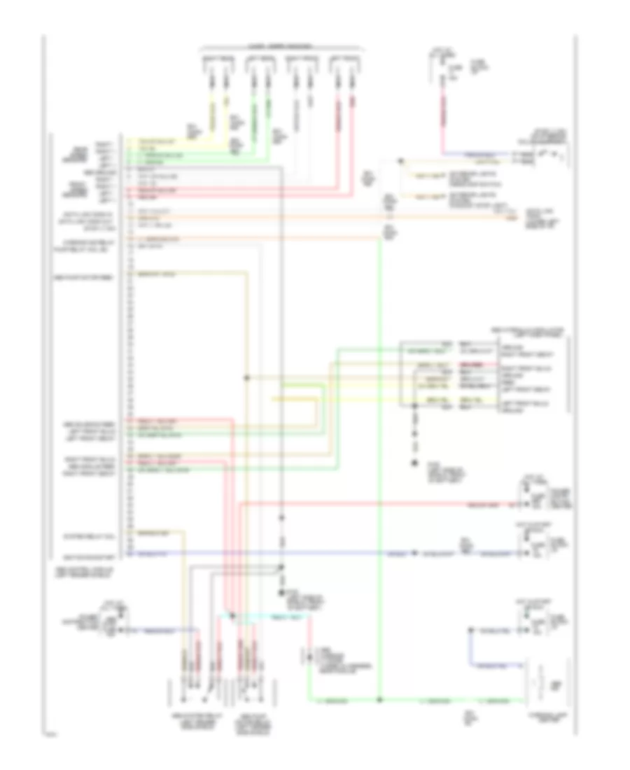 Anti lock Brake Wiring Diagrams for Chrysler Town  Country 1994