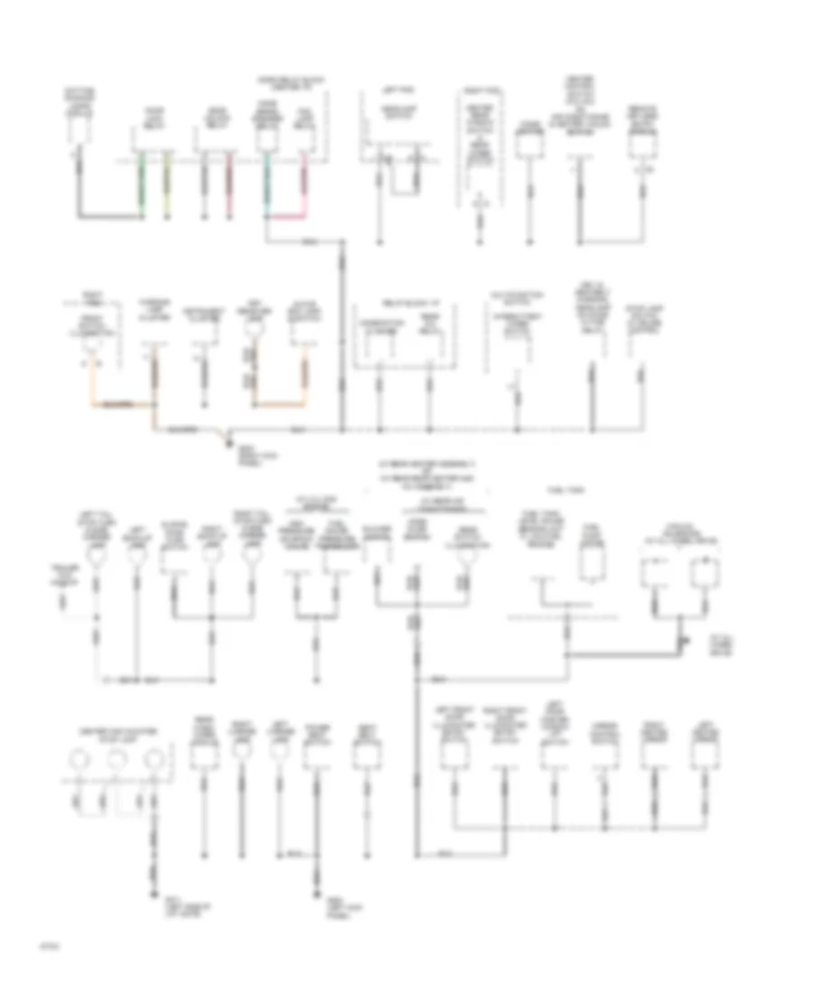 Ground Distribution Wiring Diagram 2 of 2 for Chrysler Town  Country 1994
