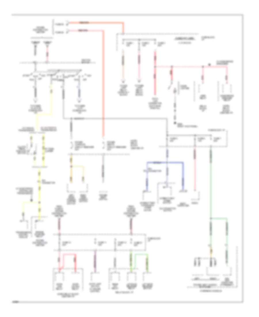 Power Distribution Wiring Diagram 2 of 4 for Chrysler Town  Country 1994
