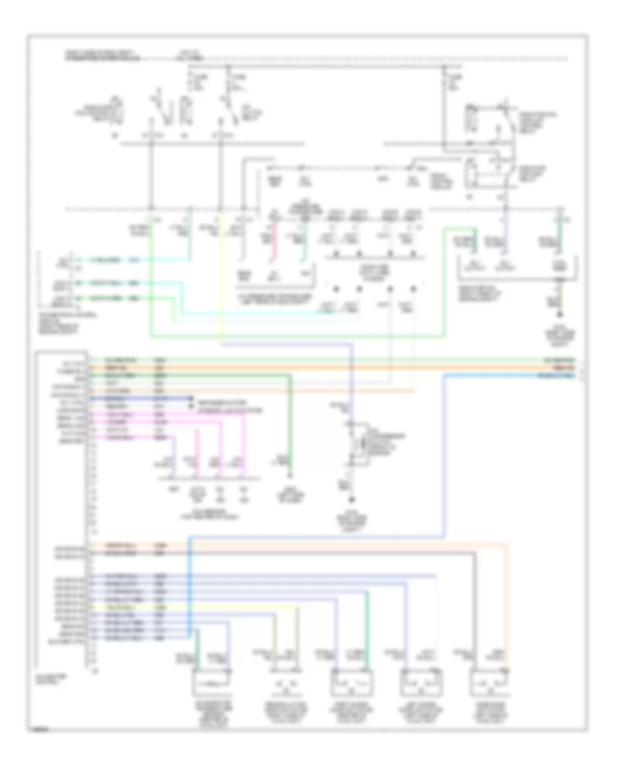 Automatic A C Wiring Diagram 1 of 2 for Chrysler 300 C 2005