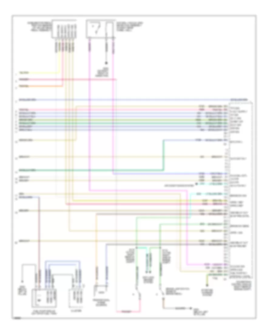 2.7L, Engine Performance Wiring Diagram (4 of 5) for Chrysler 300 C 2005