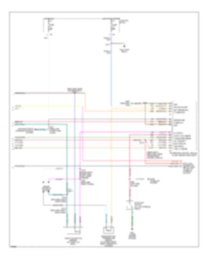 A T Wiring Diagram 3 of 3 for Chrysler 300M 2001