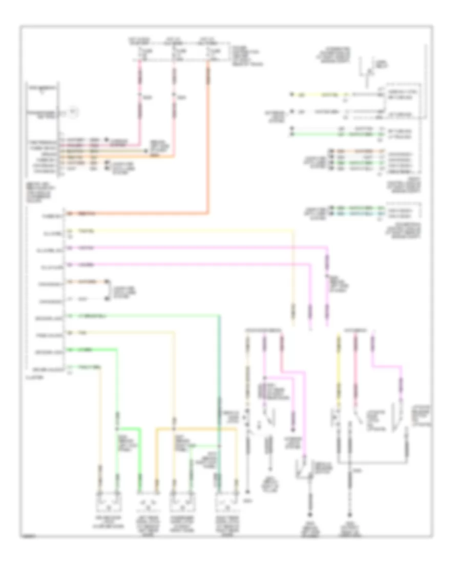 Anti-theft Wiring Diagram for Chrysler 300 Touring 2007