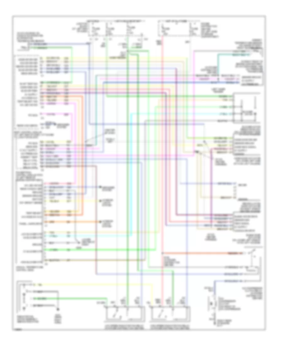 Manual AC Wiring Diagram for Chrysler Concorde LXi 2001