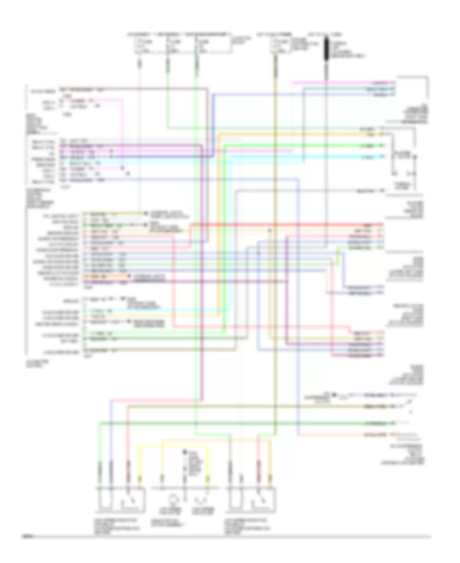 A C Wiring Diagram Manual A C for Chrysler New Yorker 1995