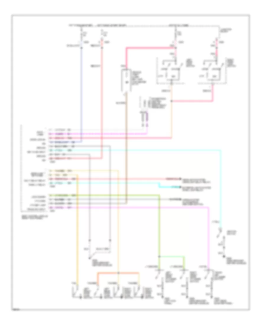 Anti theft Wiring Diagram for Chrysler New Yorker 1995