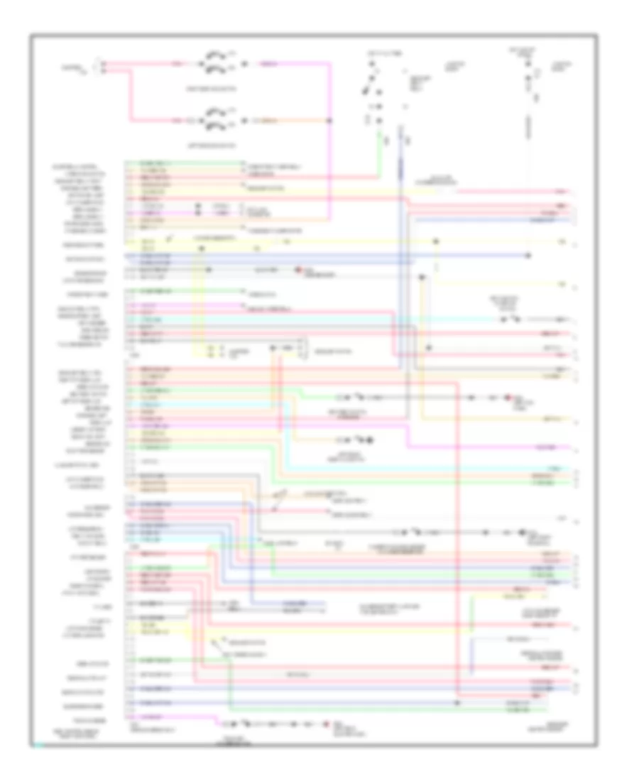 Body Computer Wiring Diagrams 1 of 2 for Chrysler New Yorker 1995