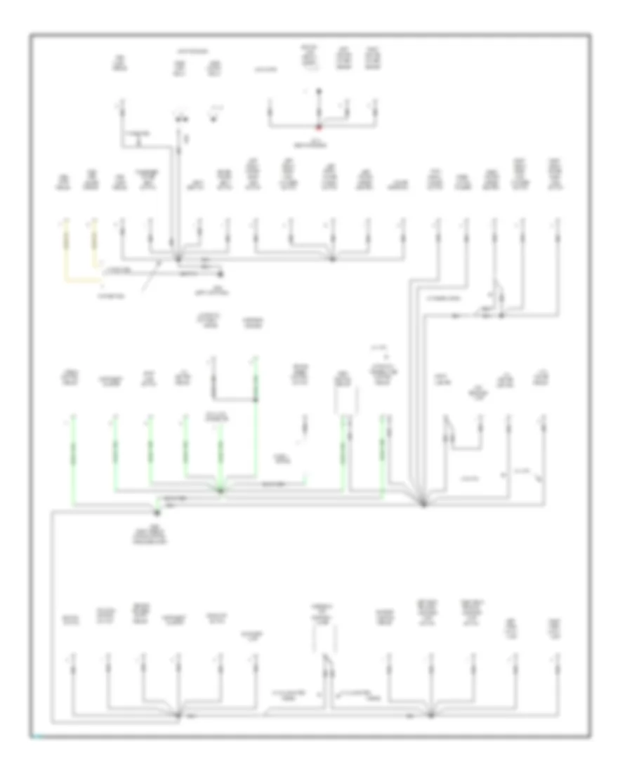 Ground Distribution Wiring Diagram 1 of 2 for Chrysler New Yorker 1995