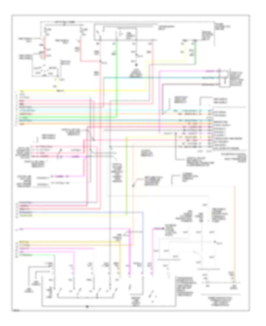 Transmission Wiring Diagram 2 of 2 for Chrysler New Yorker 1995