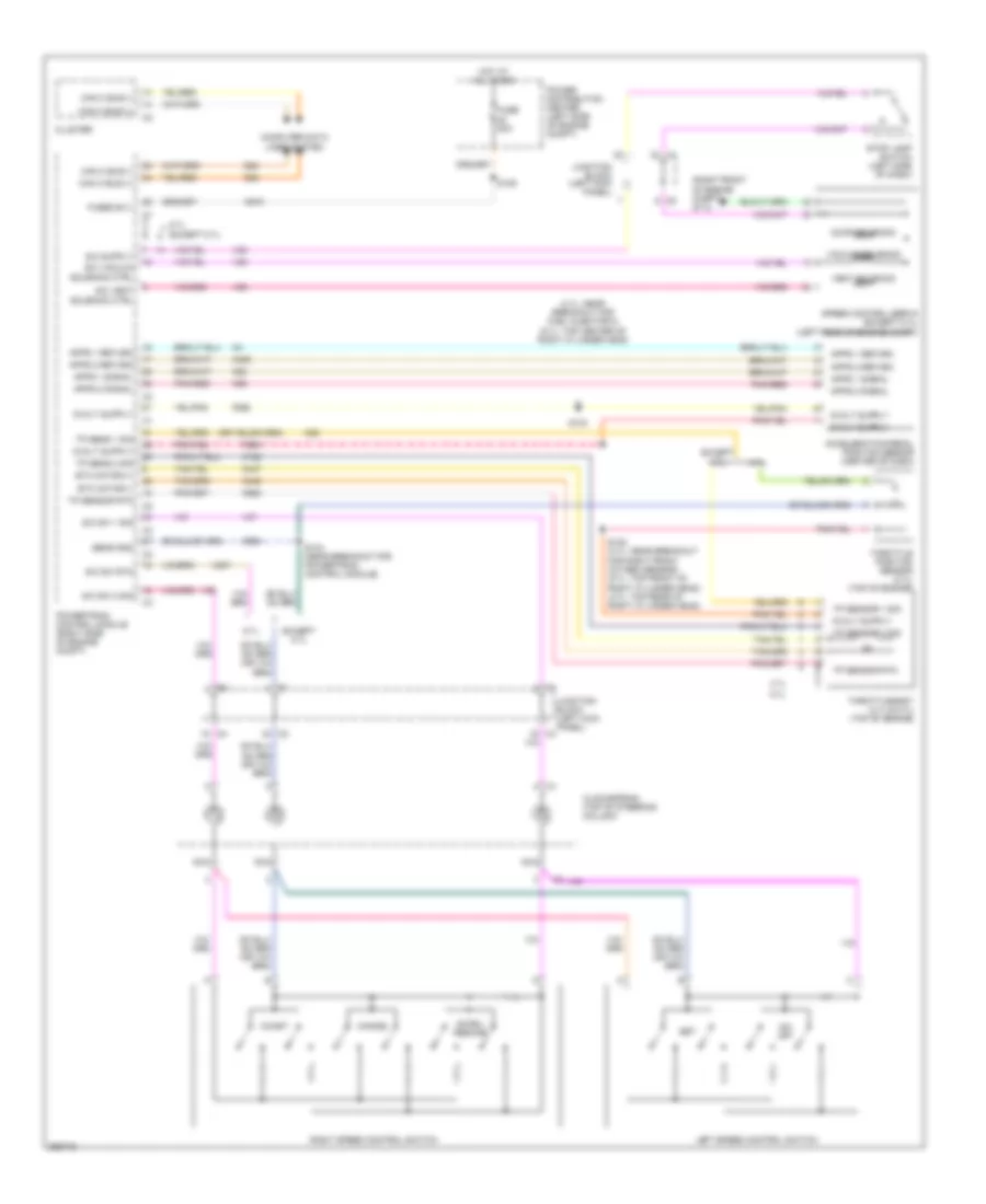 Cruise Control Wiring Diagram for Chrysler Aspen Limited 2007