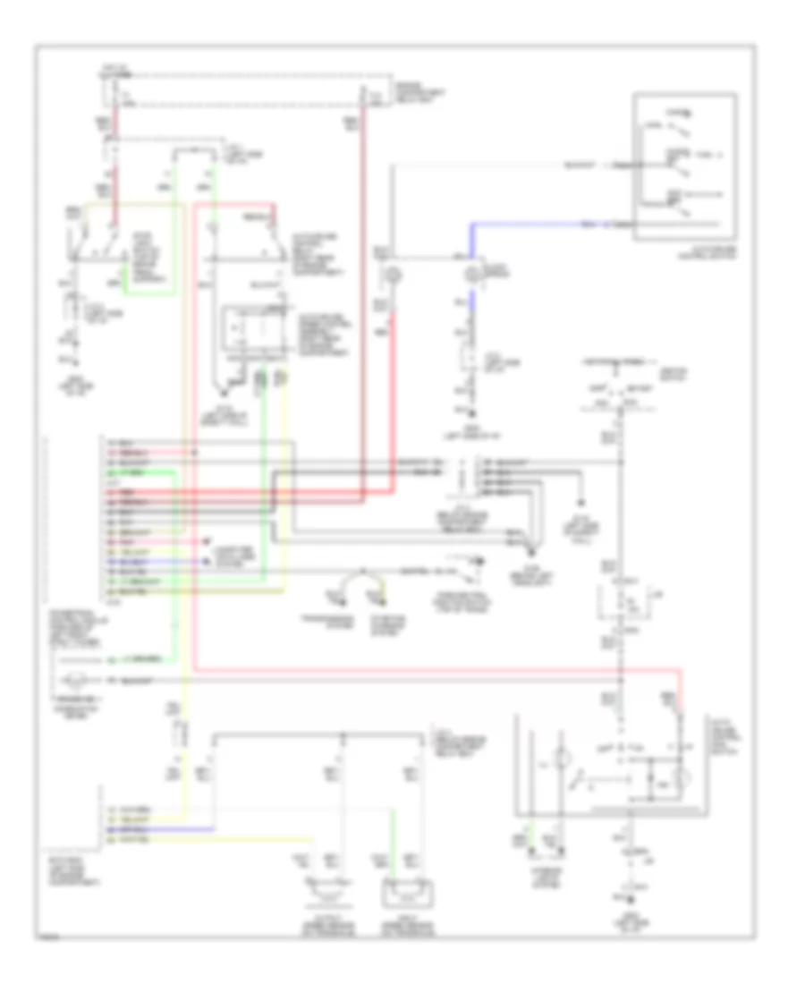 2 5L Cruise Control Wiring Diagram for Chrysler Sebring LXi 1995