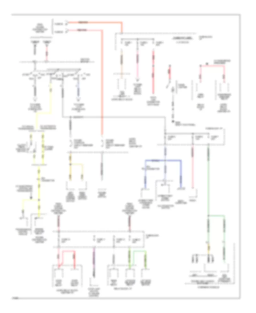 Power Distribution Wiring Diagram 2 of 4 for Chrysler Town  Country 1995