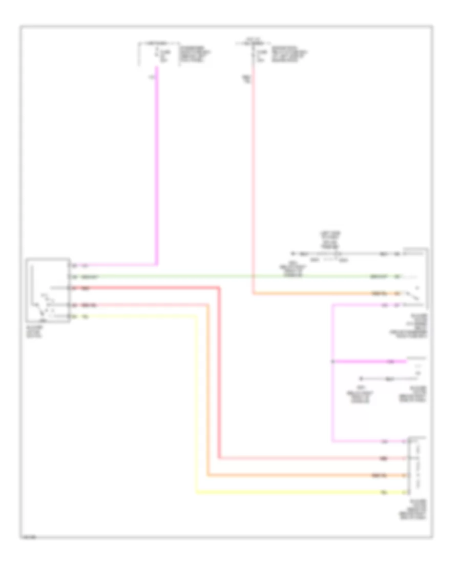 Heater Wiring Diagram for Daewoo Lanos SX 1999
