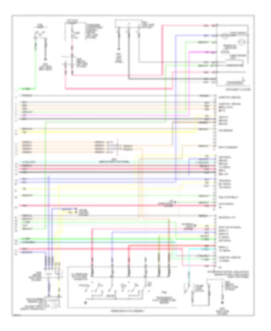2.0L, Engine Performance Wiring Diagrams (4 of 4) for Daewoo Nubira CDX 1999
