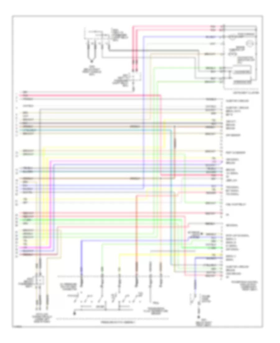 1.6L, Engine Performance Wiring Diagram (4 of 4) for Daewoo Lanos S 2000