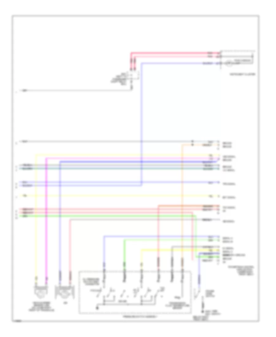 Transmission Wiring Diagram 2 of 2 for Daewoo Lanos SX 2000