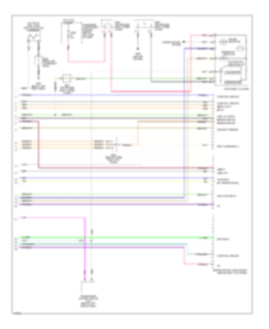 2.2L, Engine Performance Wiring Diagram (4 of 4) for Daewoo Leganza SX 2000