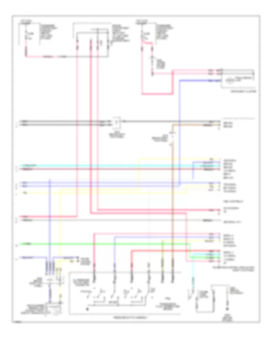 Transmission Wiring Diagram 2 of 2 for Daewoo Nubira CDX 2000