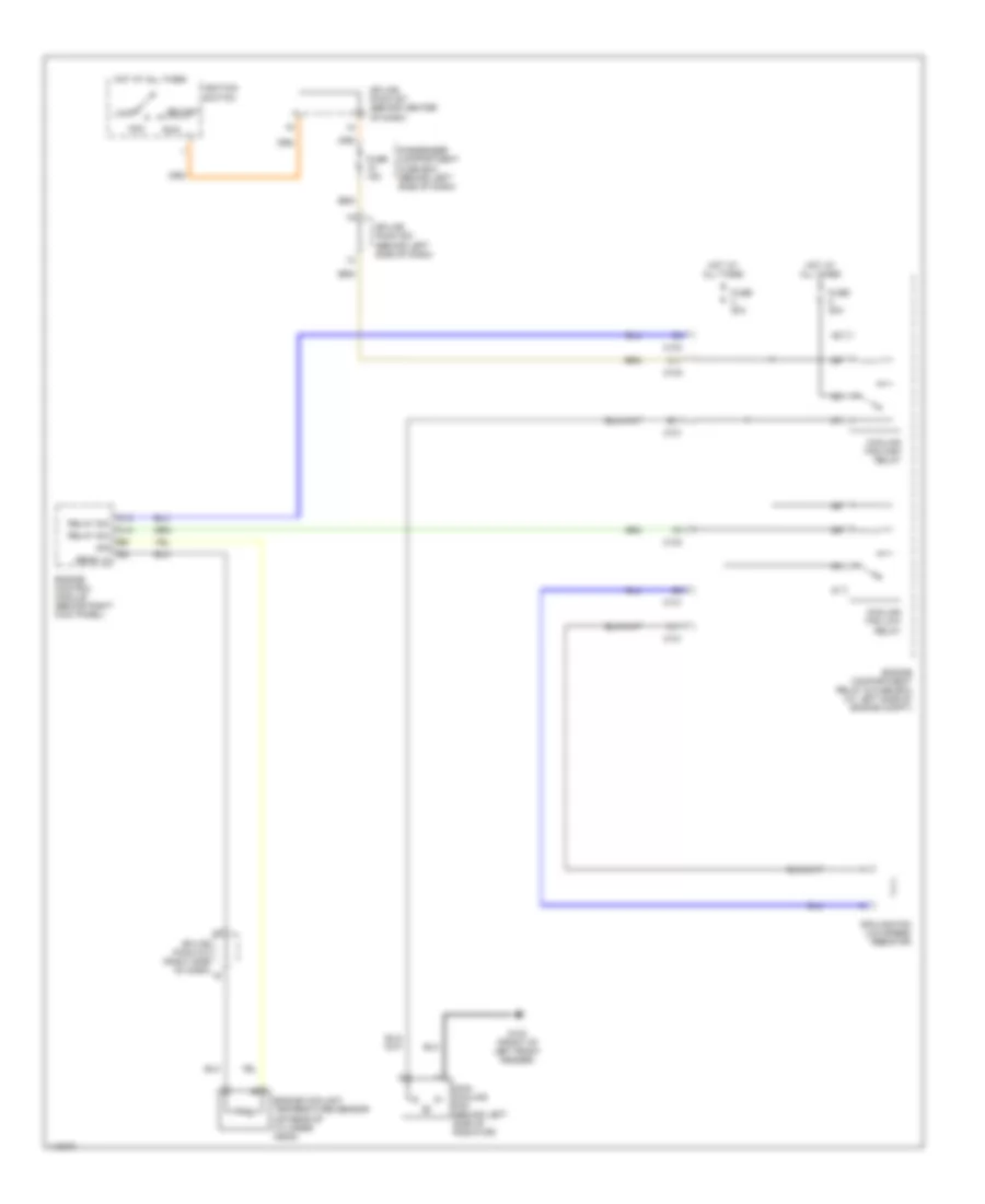 Cooling Fan Wiring Diagram without A C for Daewoo Nubira SE 2000