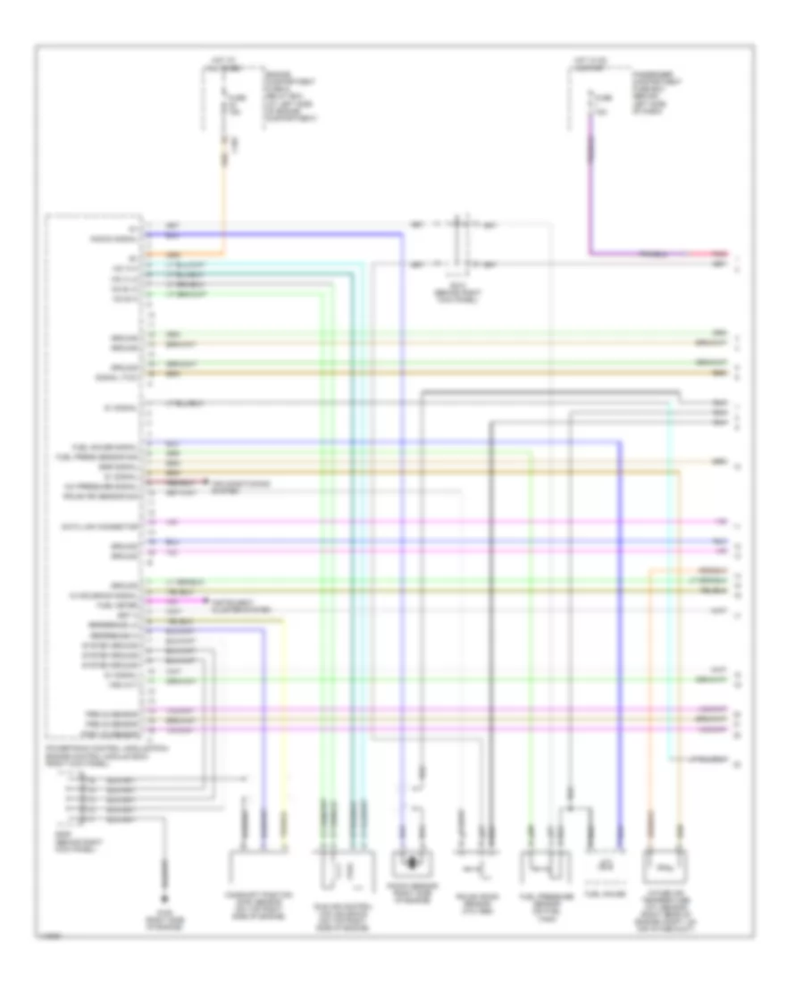 2 0L Engine Performance Wiring Diagram 1 of 4 for Daewoo Nubira SE 2000