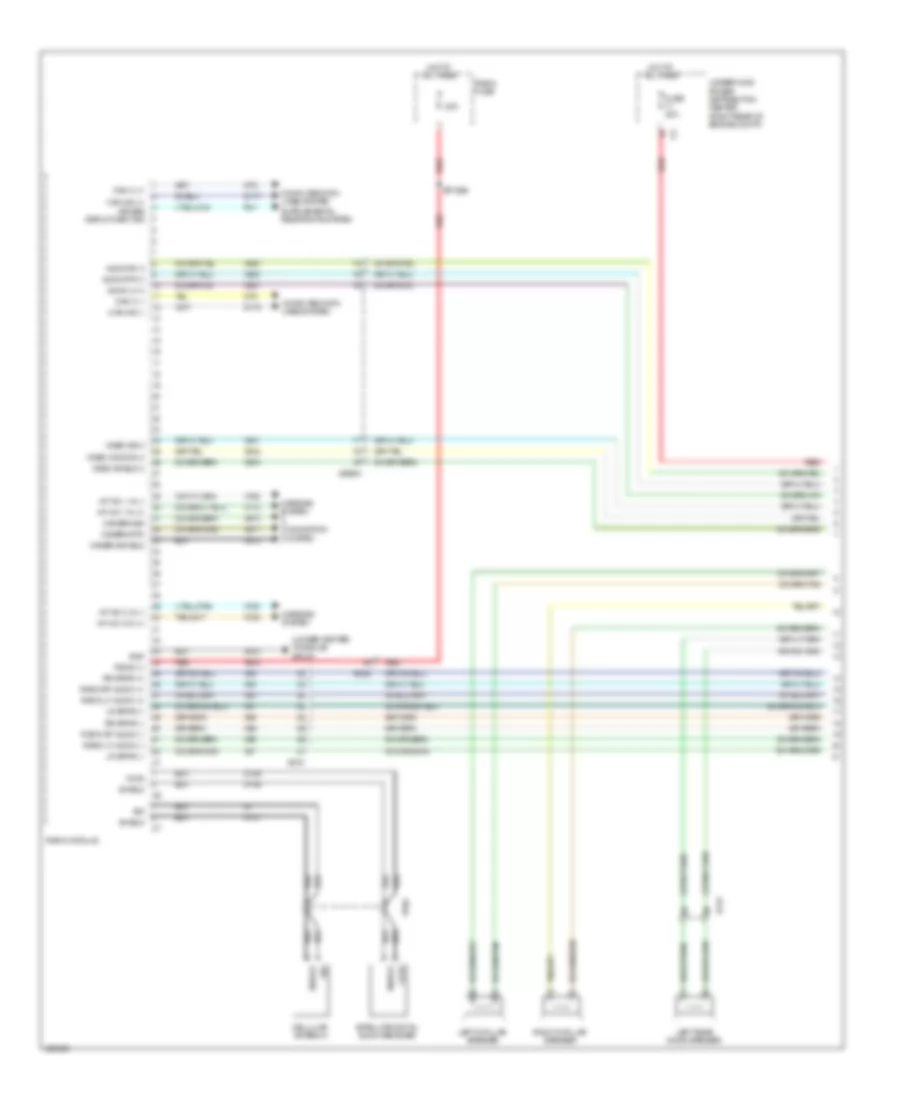 Электросхема магнитолы, Премиум класс 2 (1 из 4) для Dodge Durango Limited 2014